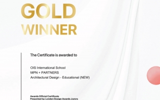 Gold Prize: London Design Awards 2025